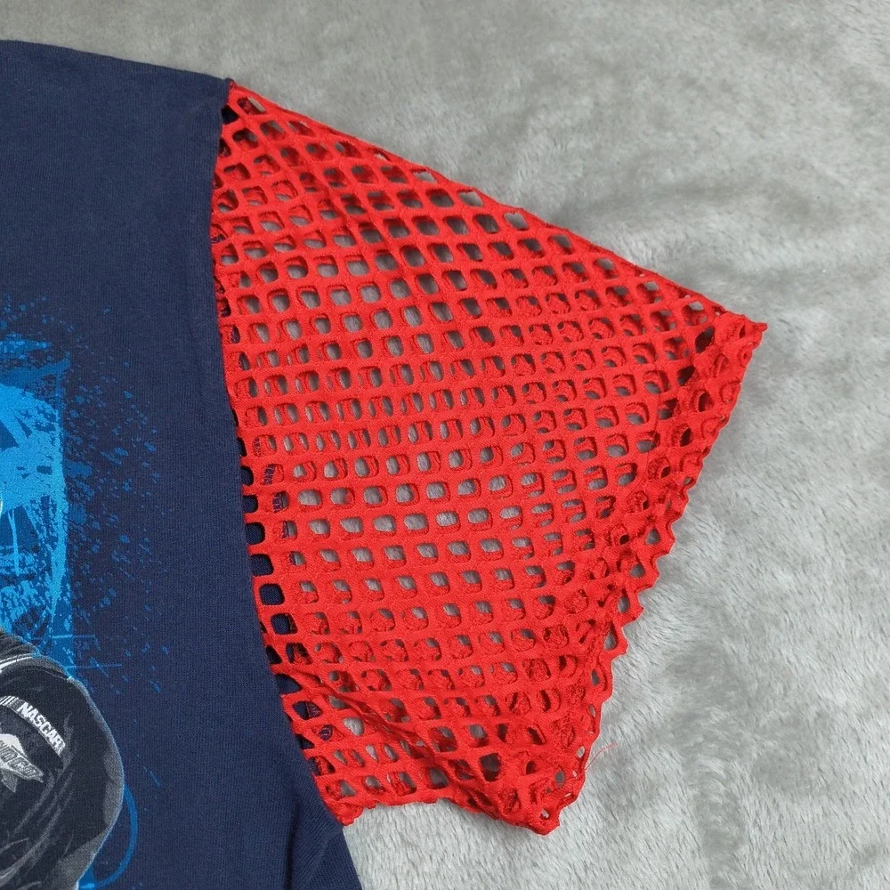 First Of A Kind Jeff Gordon Shirt Mens Small Custom Mesh Dupont 24 Nascar Y2K